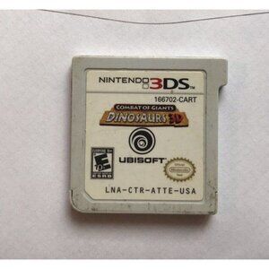 Combat of Giants Dinosaurs 3D Nintendo 3DS 2011 Cartridge Only Tested